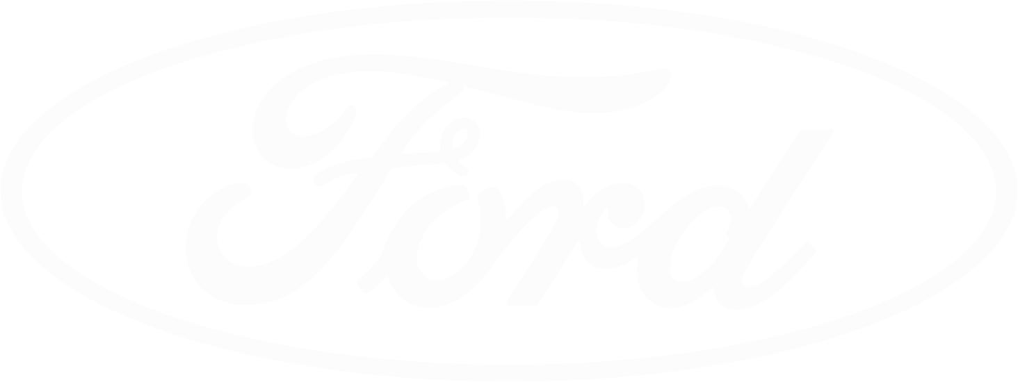 Ford logo in white script inside an oval shape.