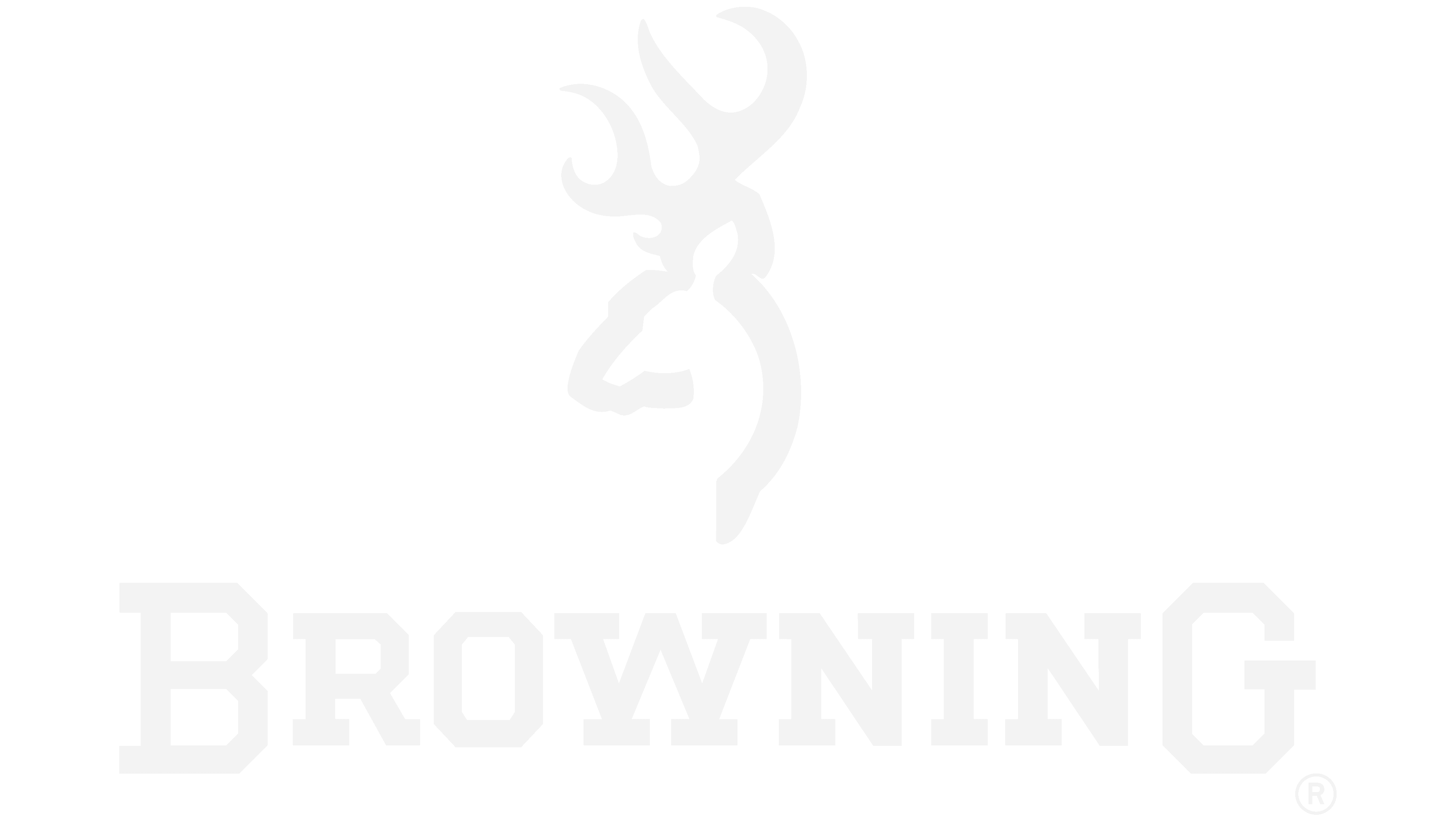 Browning logo featuring a stylized deer head above bold uppercase text 'BROWNING'.