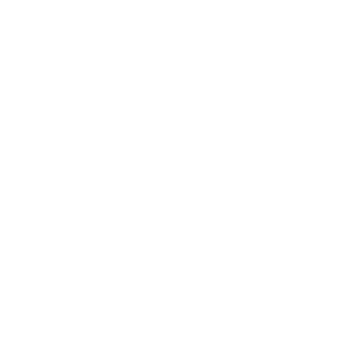 White right-pointing play button icon on black background.