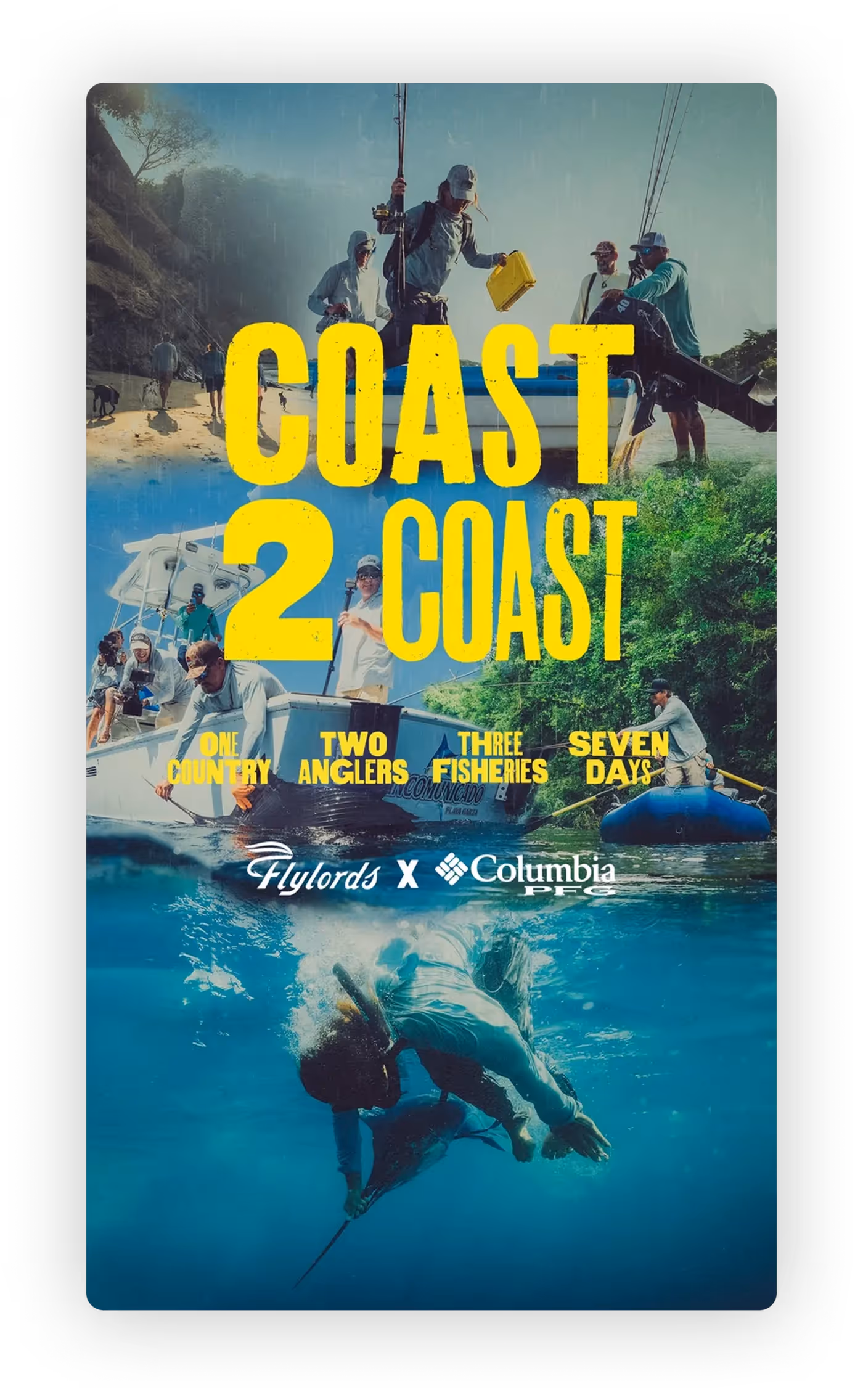 Coast to coast poster