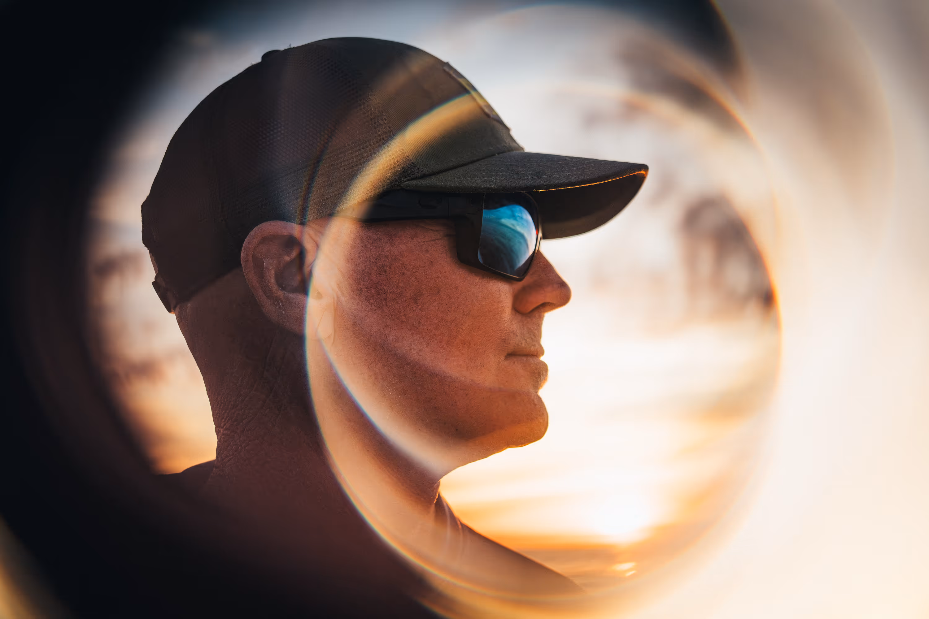 Two fly fisherman standing in a flood tide