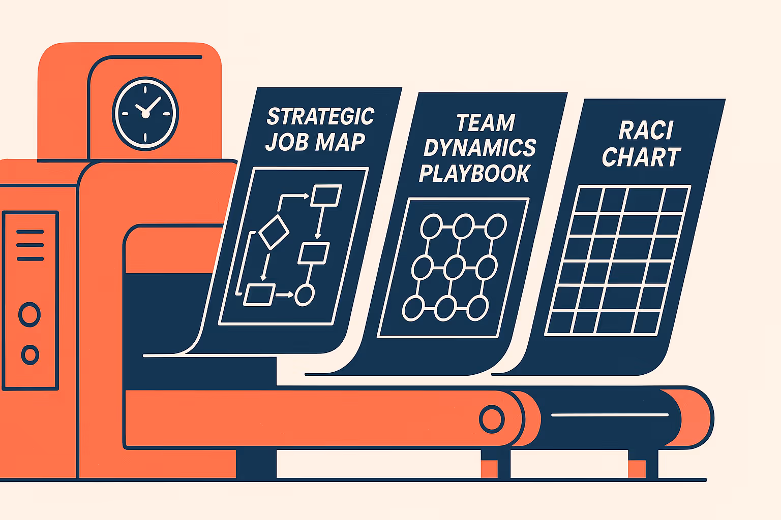 Blueprint delivery and strategy illustration