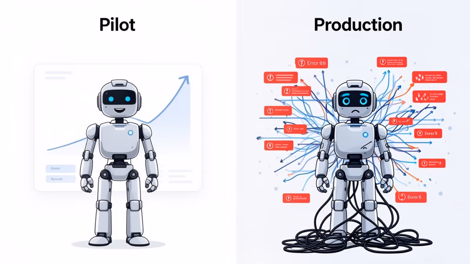 The gap between Agentforce pilot accuracy and sustained production-scale performance
