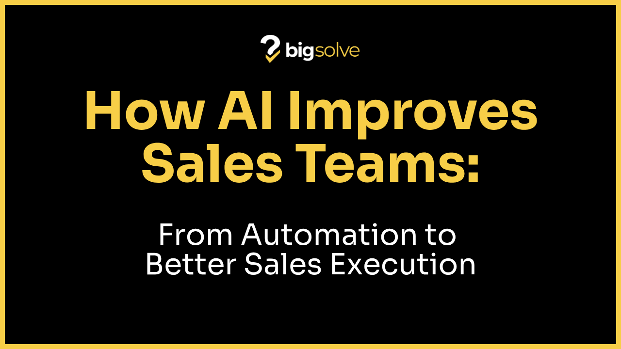 How AI improves sales teams by taking on research, qualification, follow-up, and CRM updates
