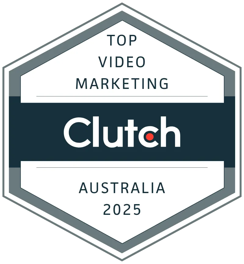 clutch top video marketing company badge