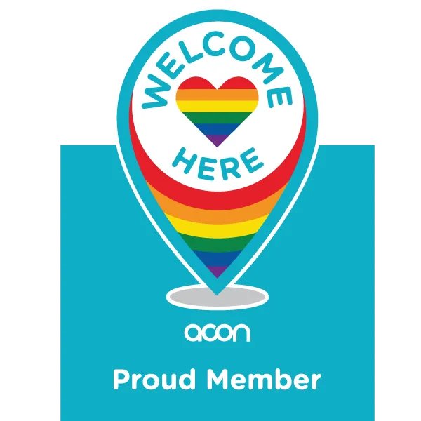 Welcome here certified member supporting LGBTQ+ inclusivity