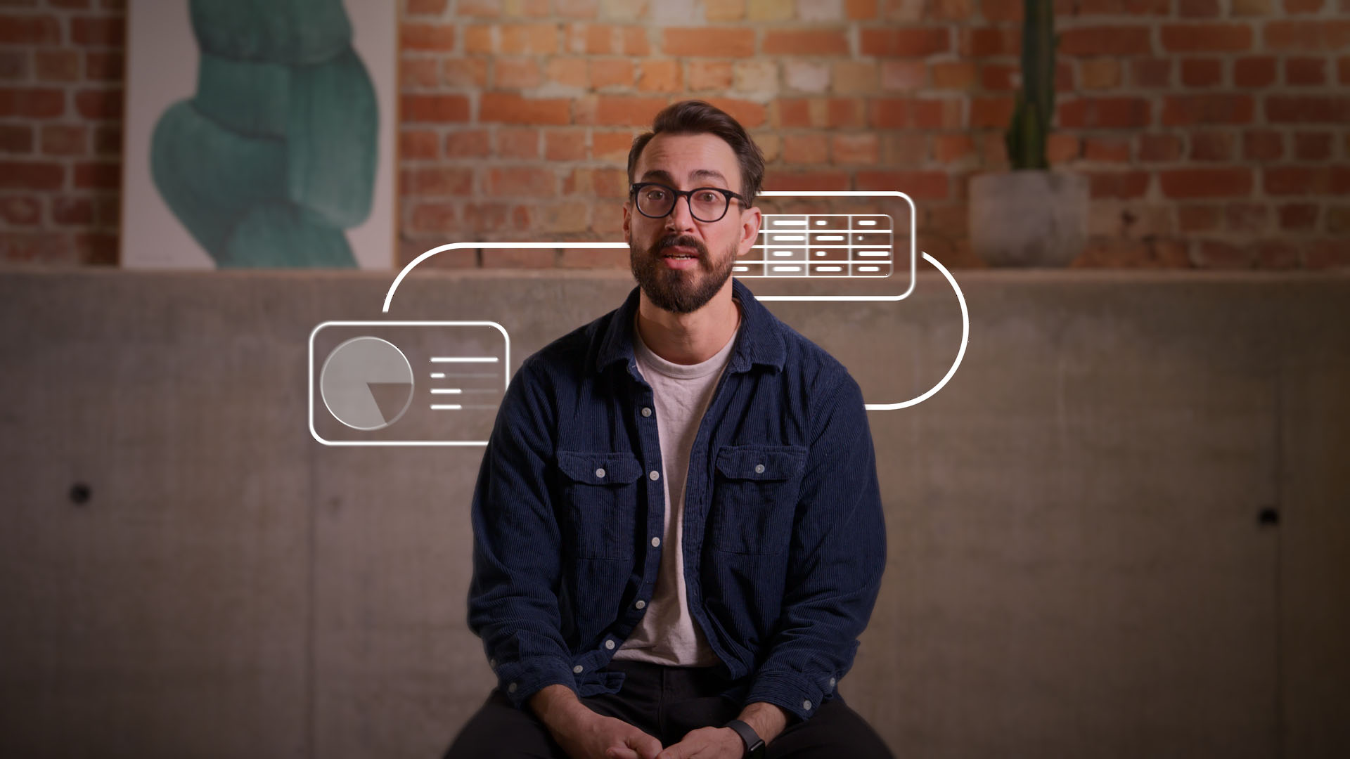 Founder interview filmed for a startup brand video