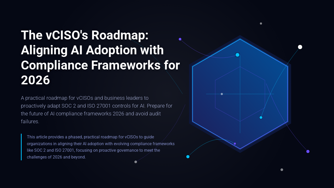 The vCISO's Practical Roadmap: Mastering AI Compliance Frameworks for 2026