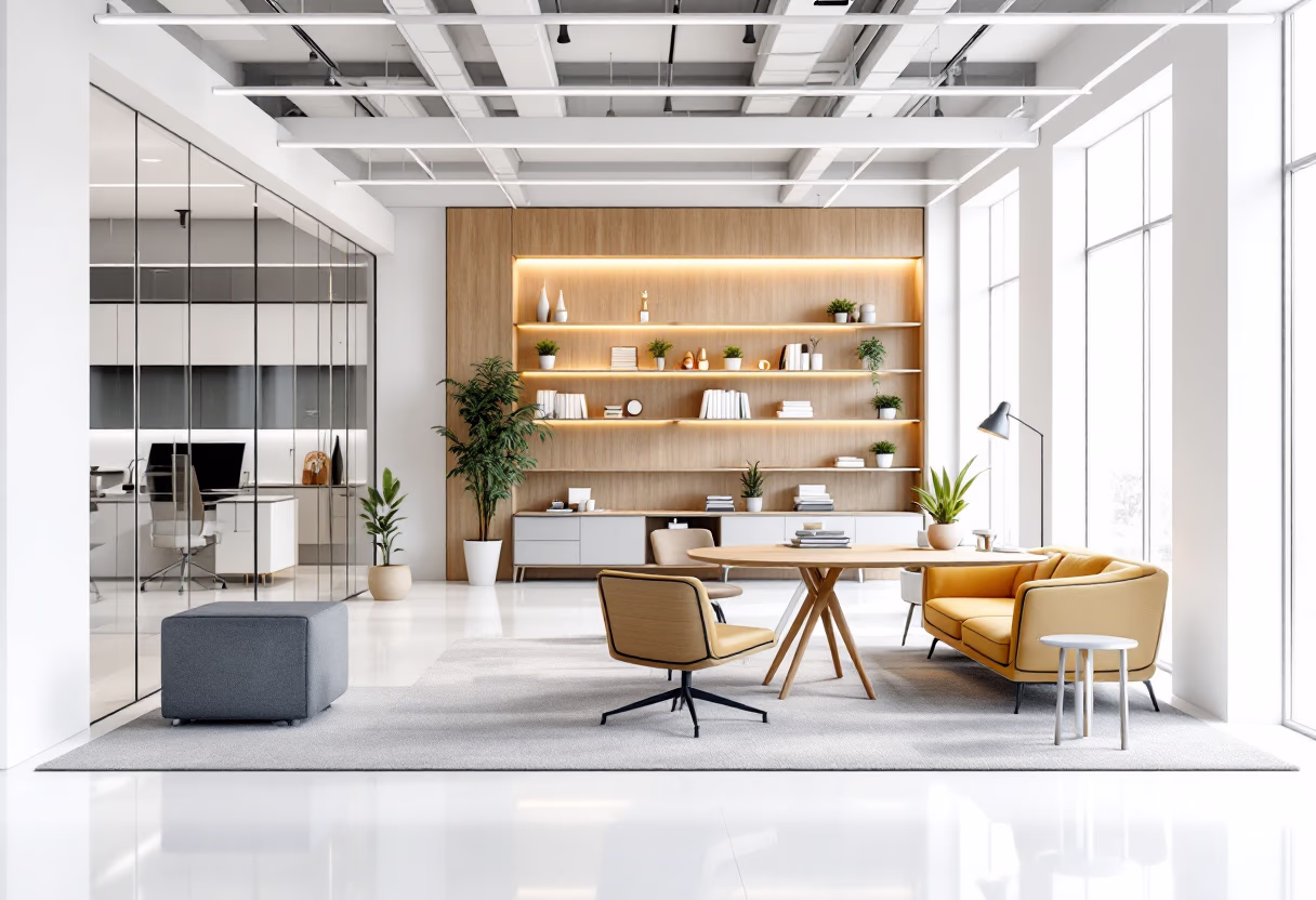 background image: image of contact office (for a general contractor)