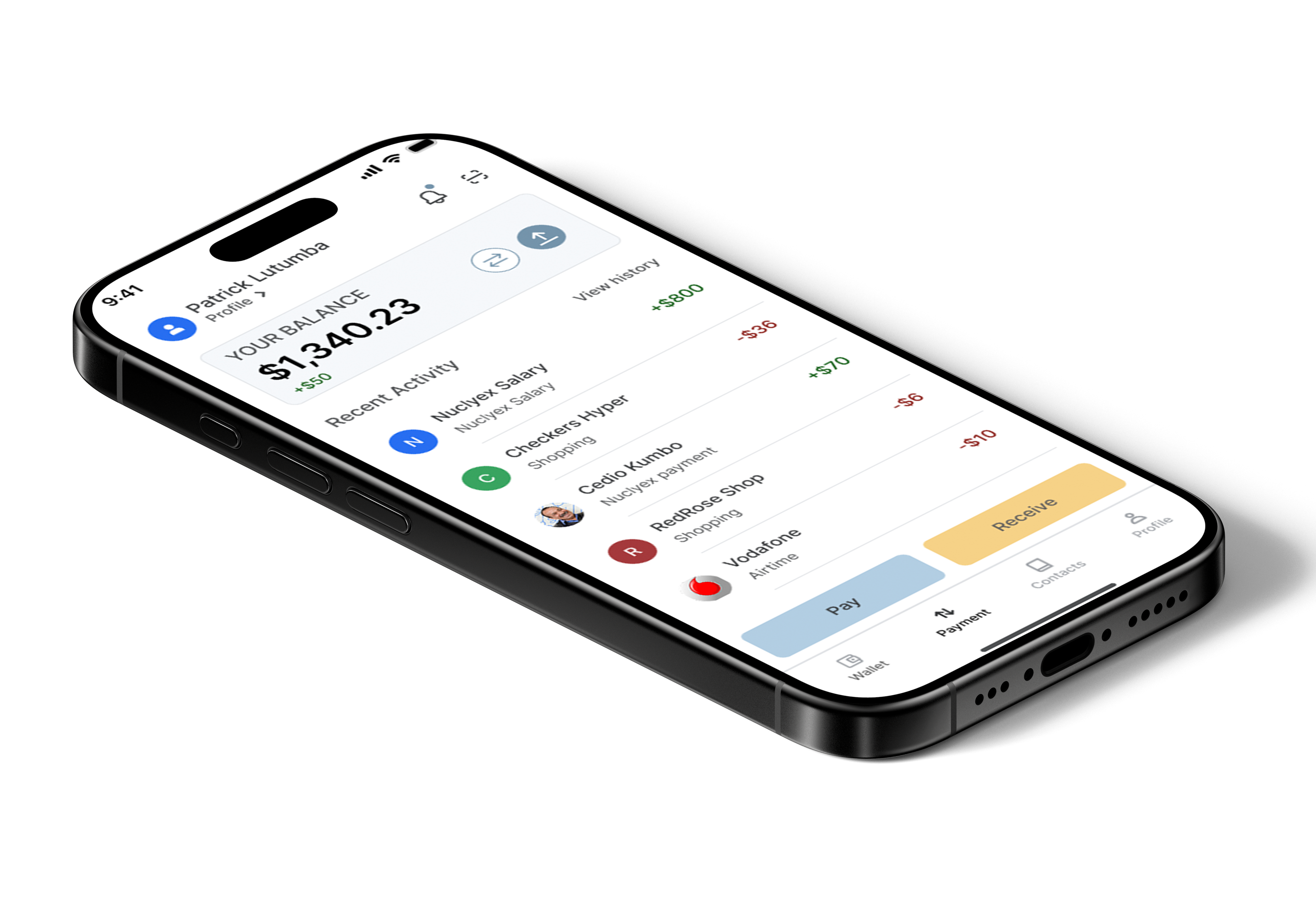 Nuclyex APP phone mockup