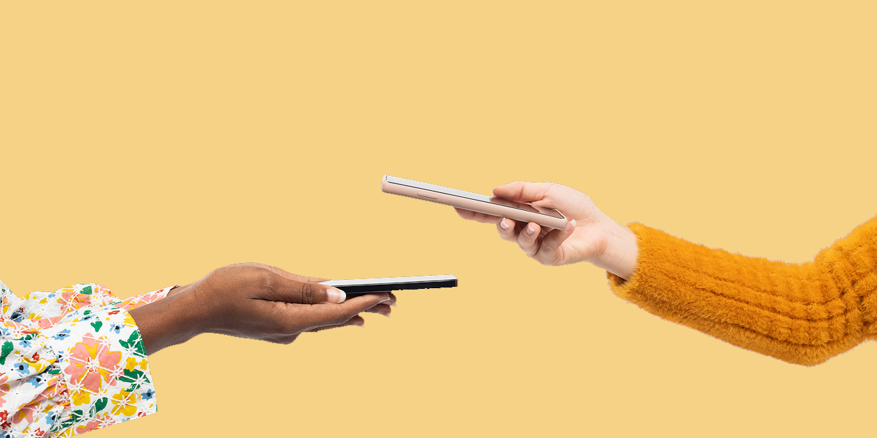 Tap to pay payment scene