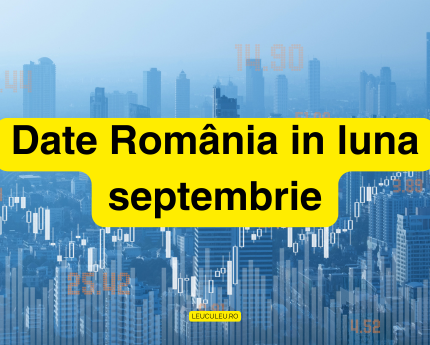 Date Macroeconomice România - luna septembrie 
