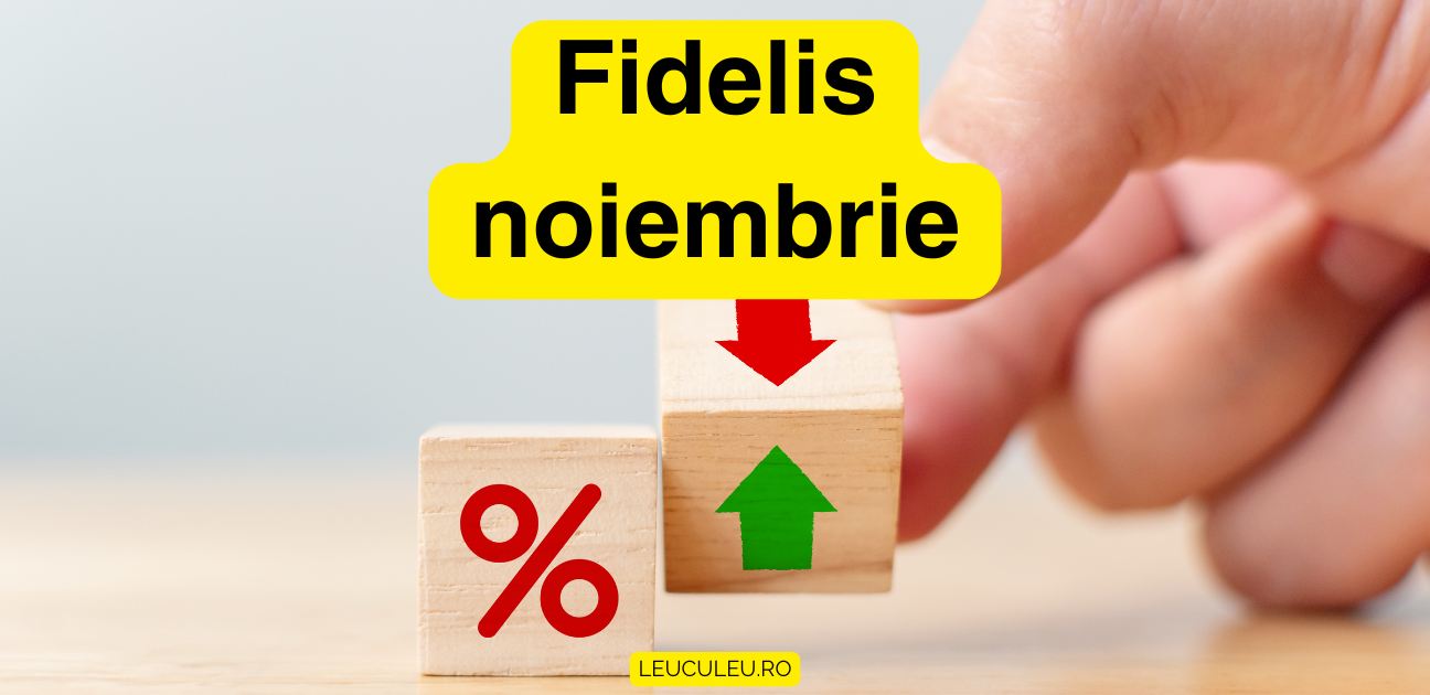 Emisiunea Fidelis: randamente atractive în lei și euro persoane fizice