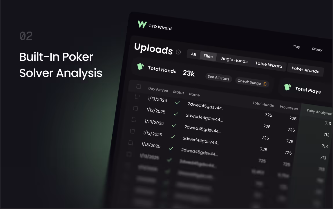 AI poker solver