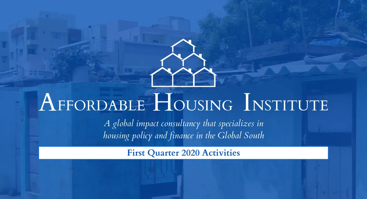 First Quarter 2020 Activities