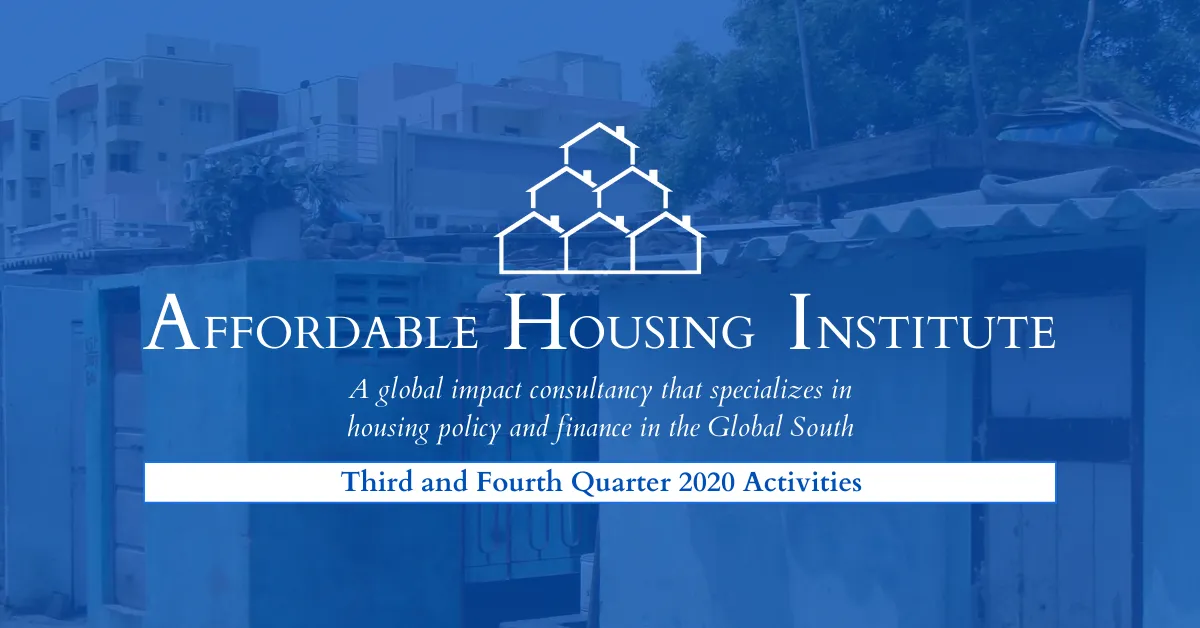 Activities Q3 And Q4 2020