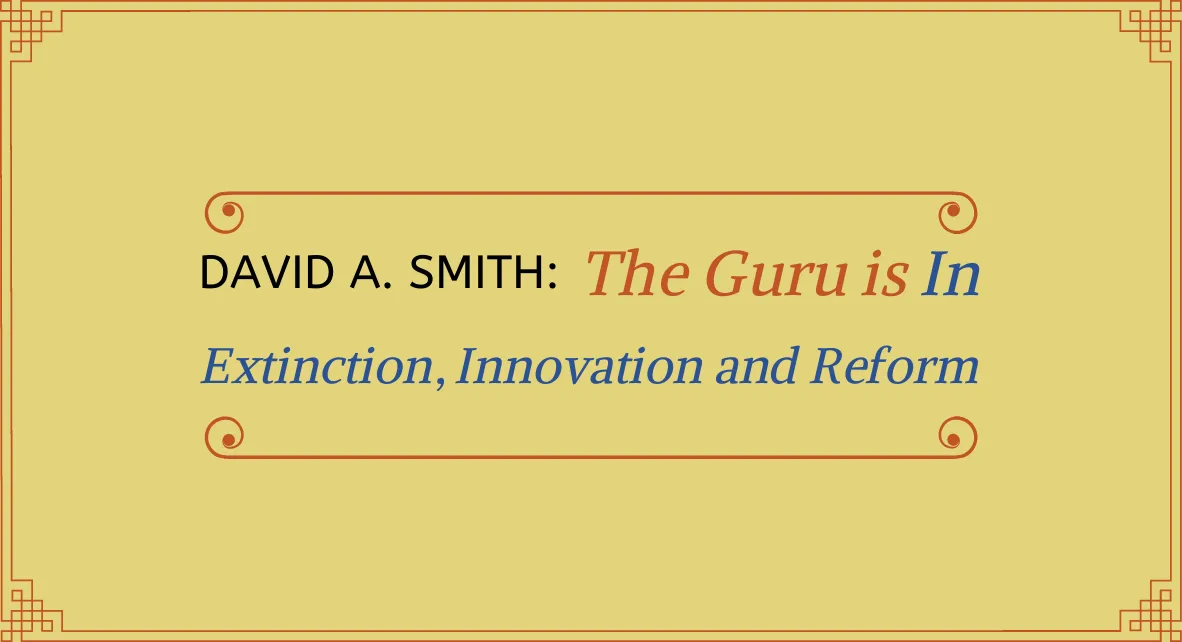 The Guru is In: Extinction, Innovation and Reform