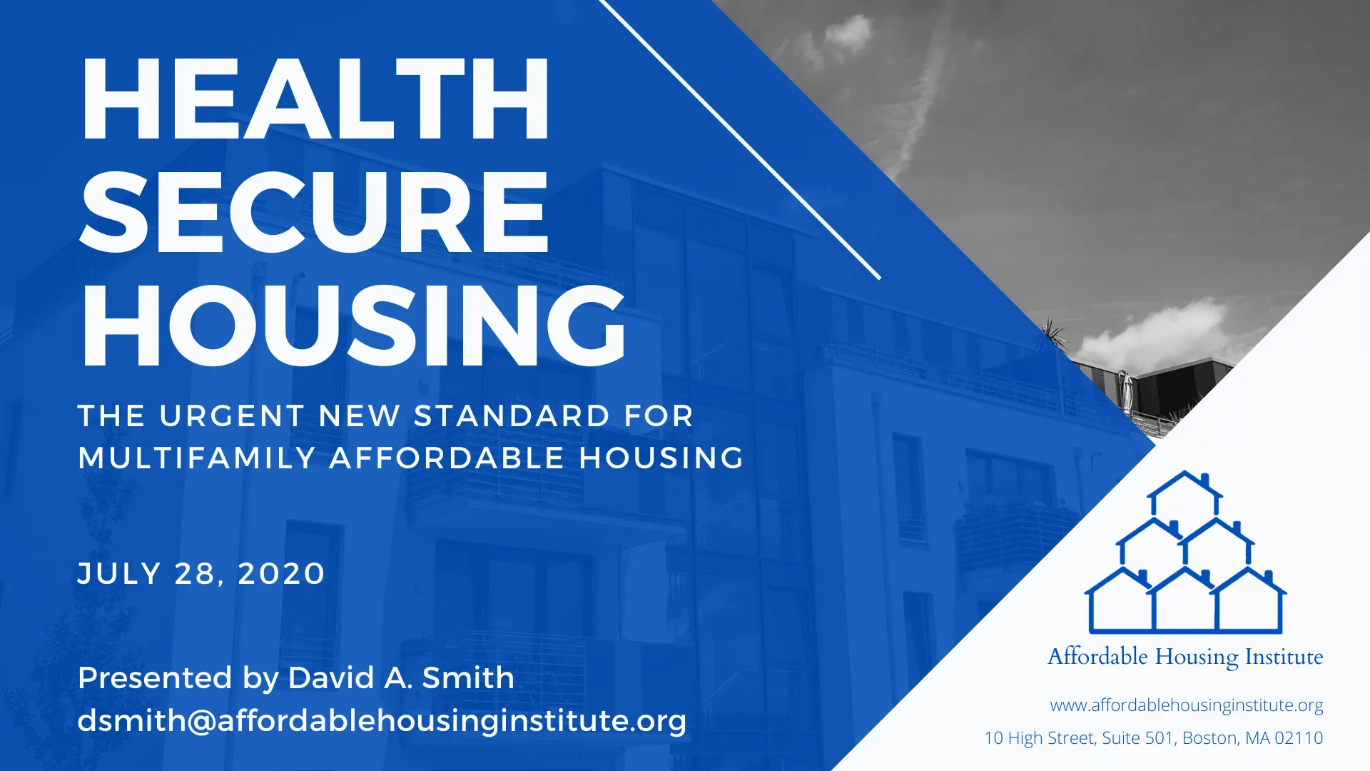 Health Secure Housing Introductory Slides