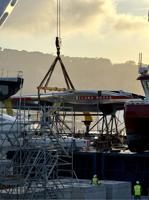 Lunca Rossa AC75 silver bullet a barcellona