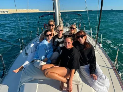 sailing in barcelona