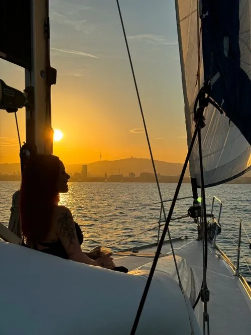 Sunset sail Barcelona