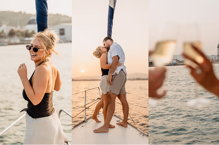 sunset cruise vela Barcelona