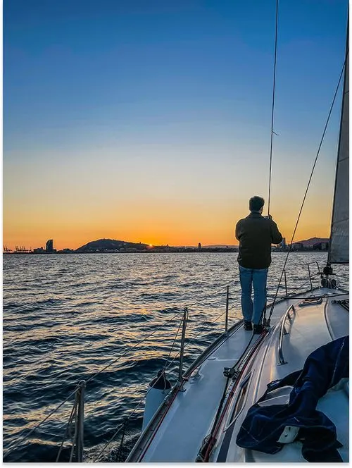 sunset sailing barcelona 