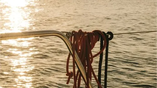 sunrise sailing in barcelona