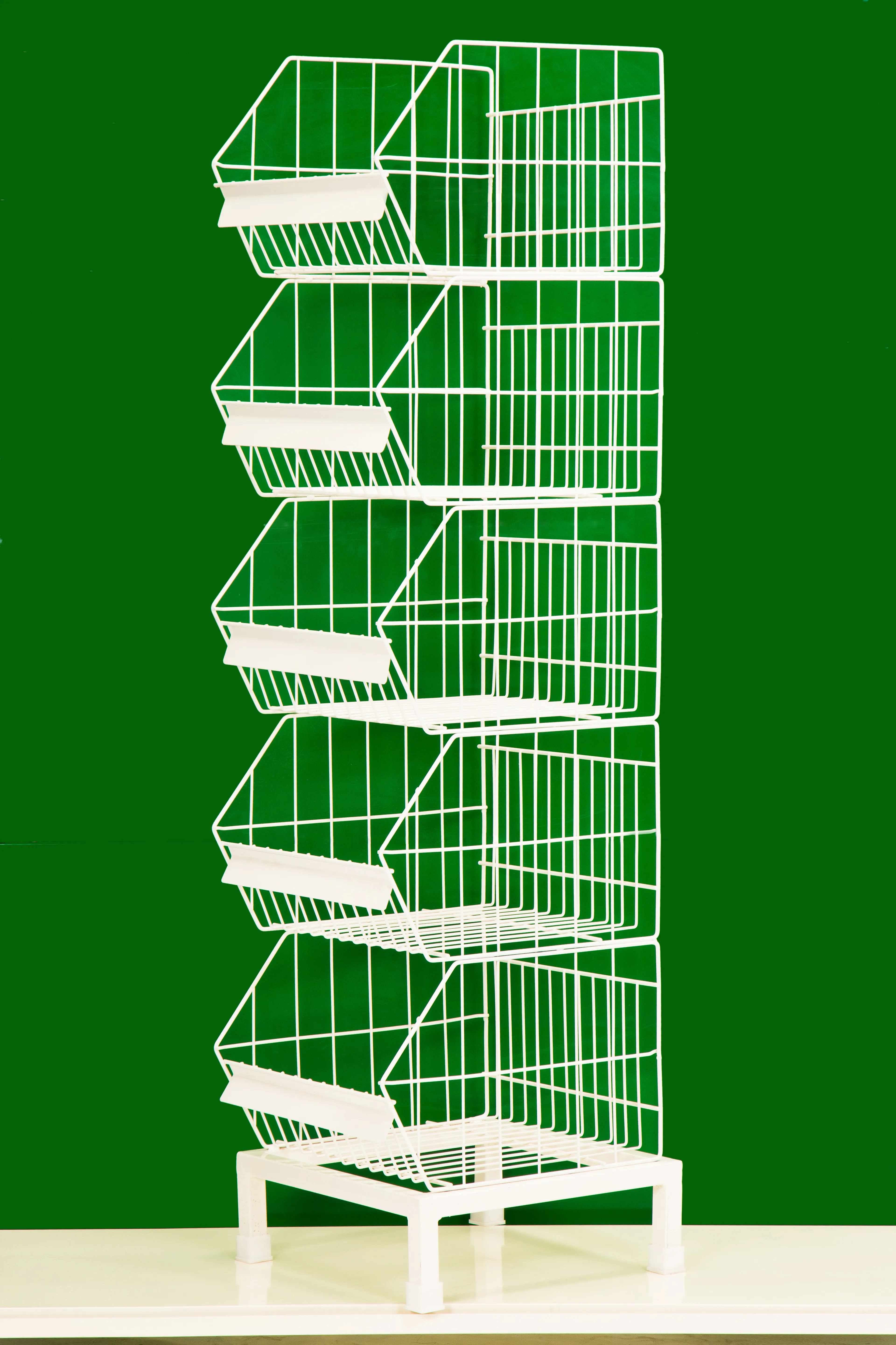 Corner Supermarket Display Racks