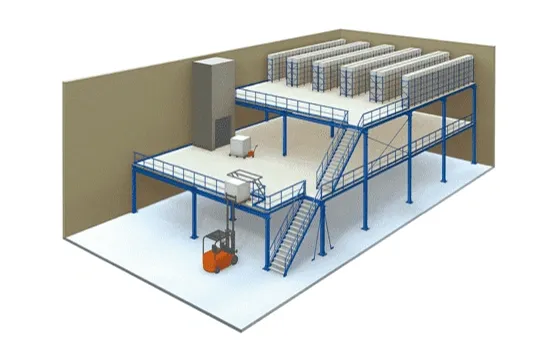 Multi-Tier Racking & Modular Mezzanine Floor Storage System