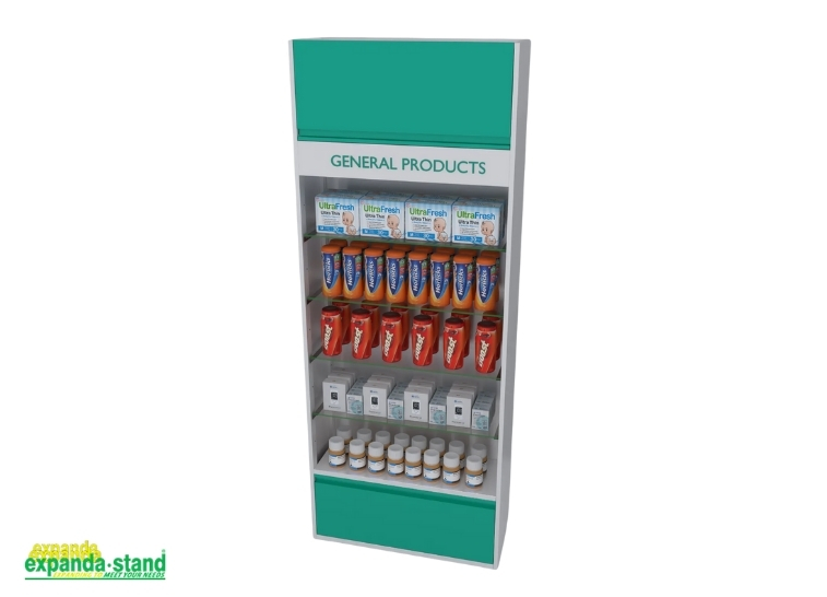 CSD Pharmacy Wall Shelving System