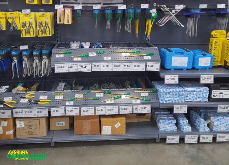 Hand Tools Display Unit for Hardware Retail
