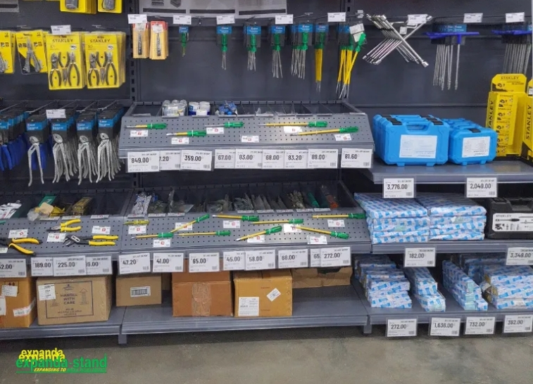 Power Tools Display Unit for Hardware Stores