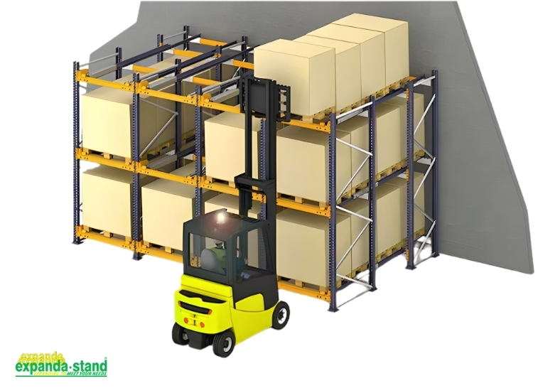Push Back Pallet Racks for efficient warehouse operations