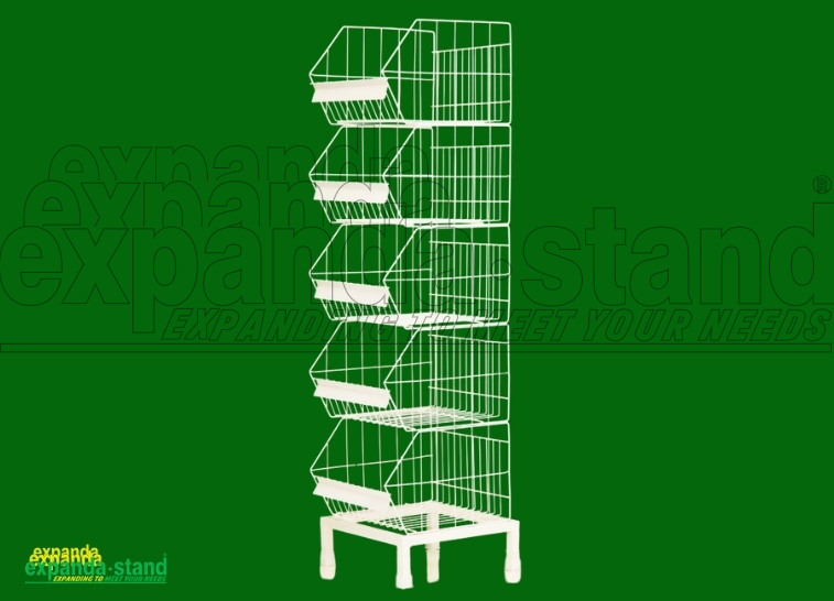 Corner Supermarket Display Racks