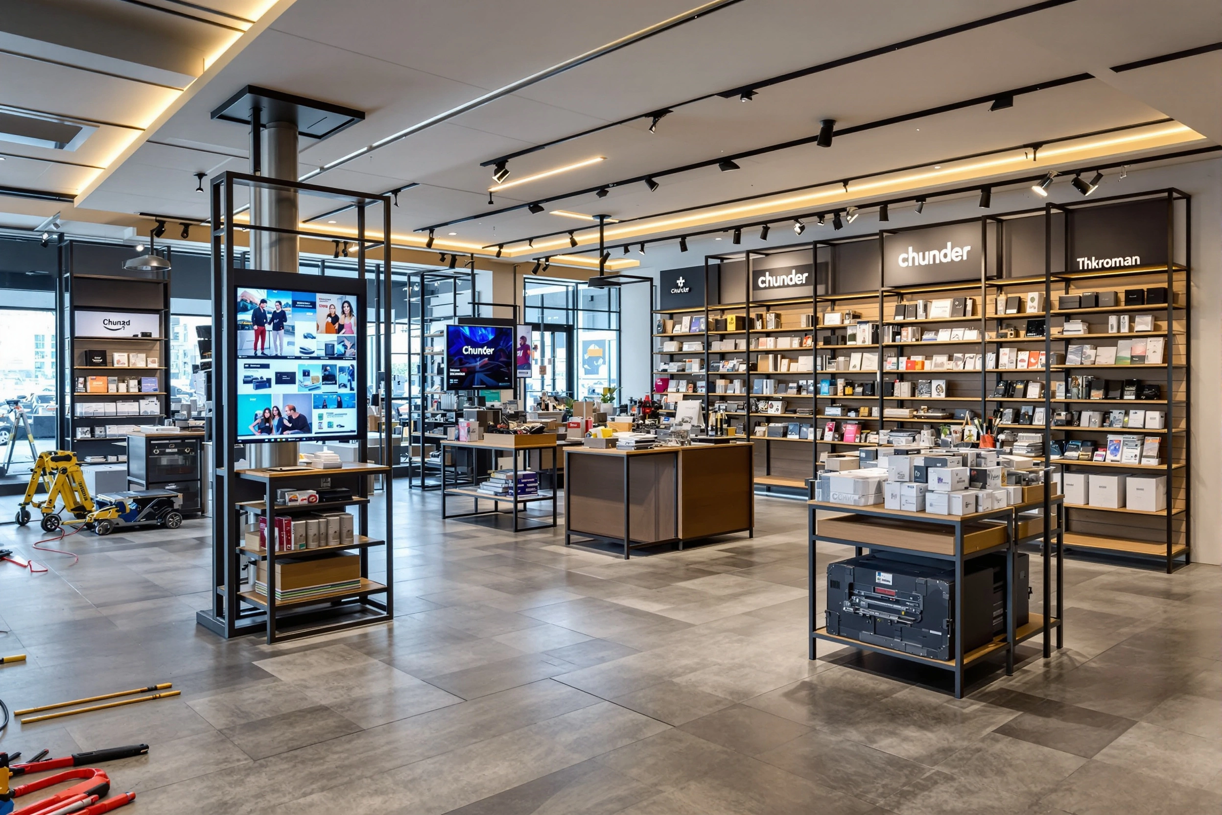 Complete turnkey retail display project from design to installation#1.6