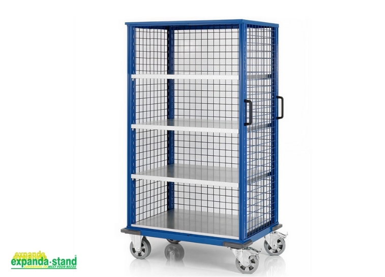 Roll Containers Order Picking Trolleys for Warehouse