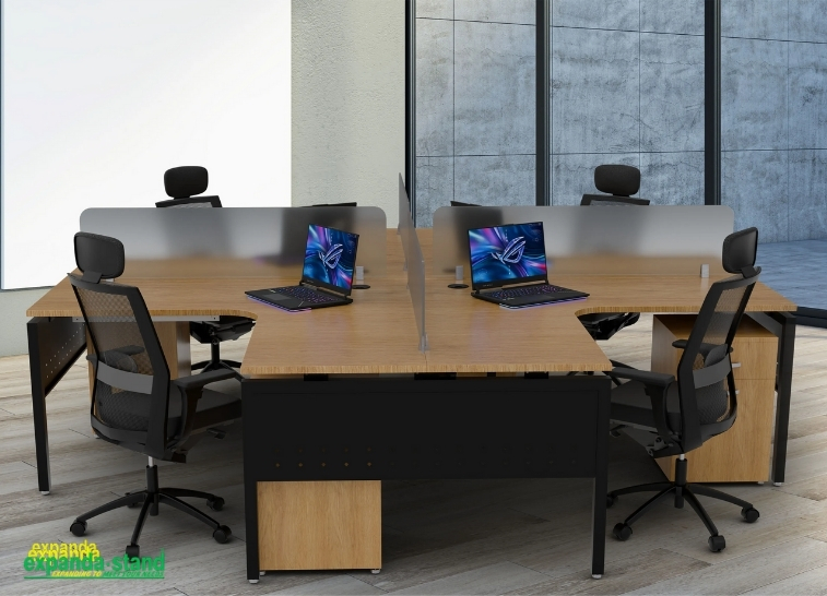 4-Way Office Workstations