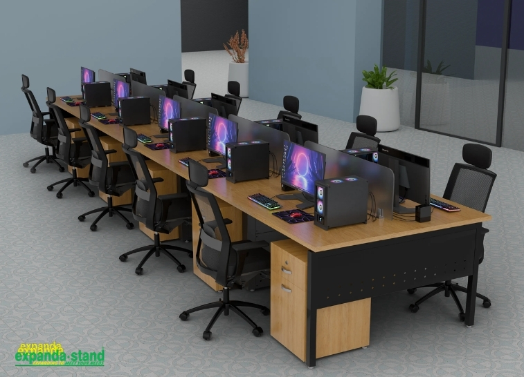 Linear Office Workstations