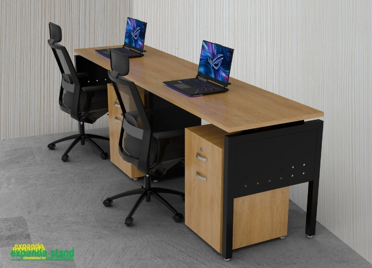 2 Seater Wall Worktable for compact spaces