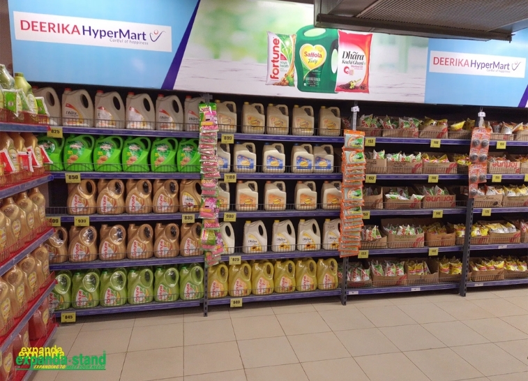 Heavy Duty Oil Display Rack