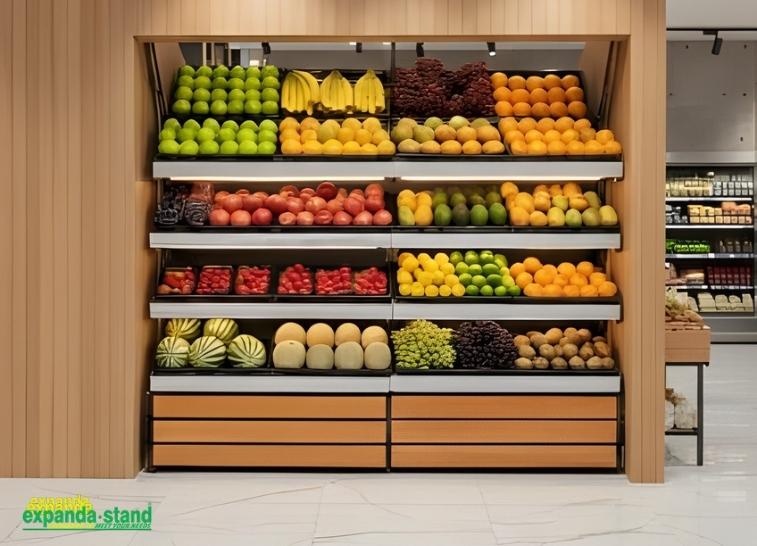 Fruits & Vegetable Heapers for Bulk Display