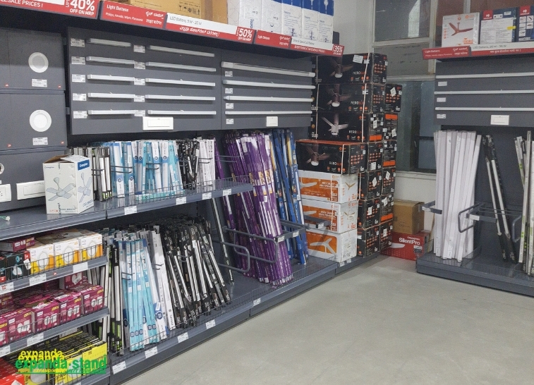 Hardware Display Racks for Retail Stores