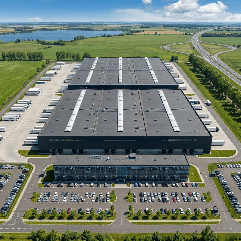 BIM Standard PL w praktyce - zarządzanie dużą inwestycją budowlaną: kompleks logistyczno-biurowy modelowany w technologii BIM, BRJ-Studio