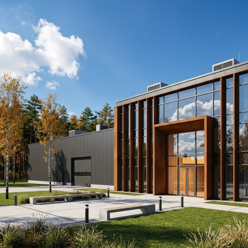 5. Projekt obiektu komercyjnego w technologii BIM - architekt Mińsk Mazowiecki