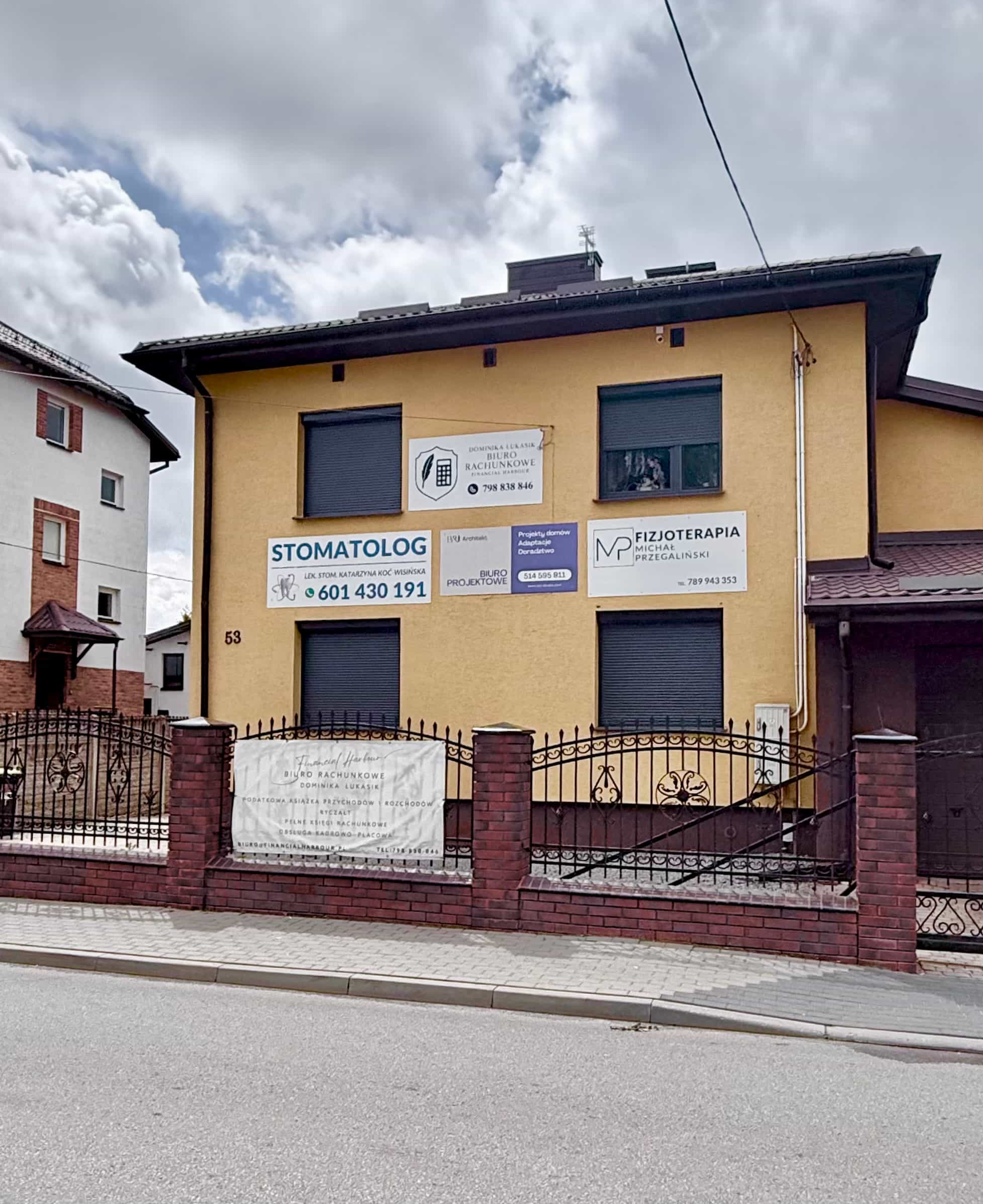 Biuro projektowe BRJ-Studio przy ul. Browarnej w Łukowie - architekt Łuków