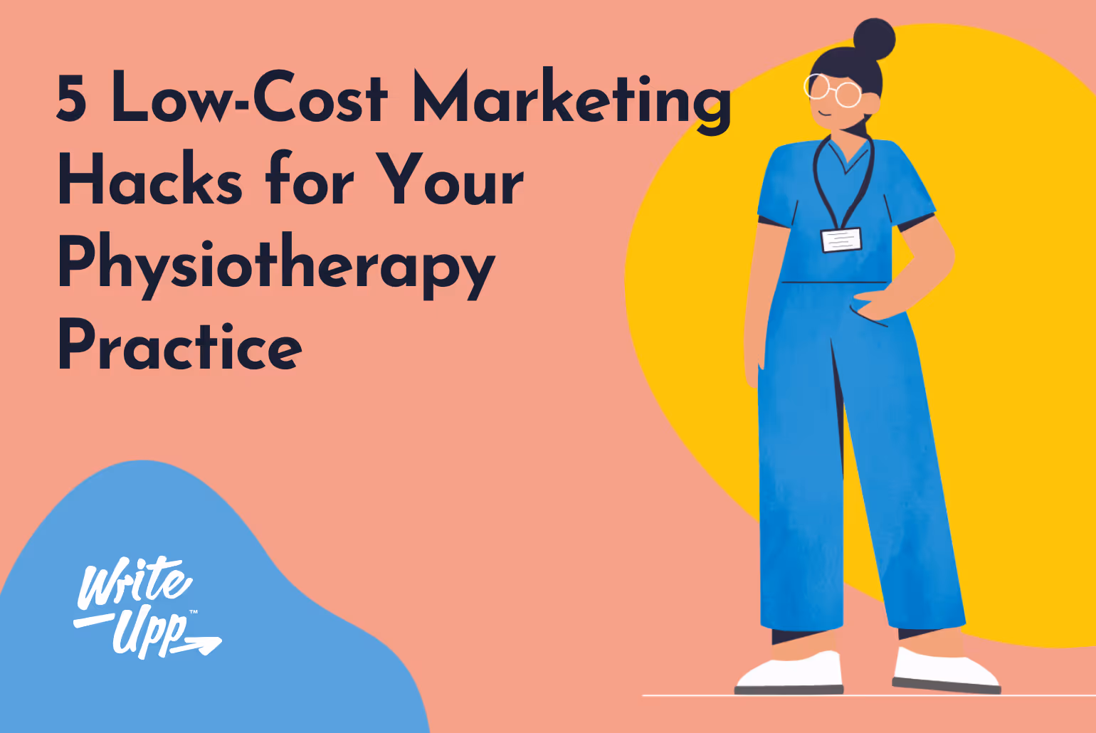 Blog thumbnail with illustration and article title