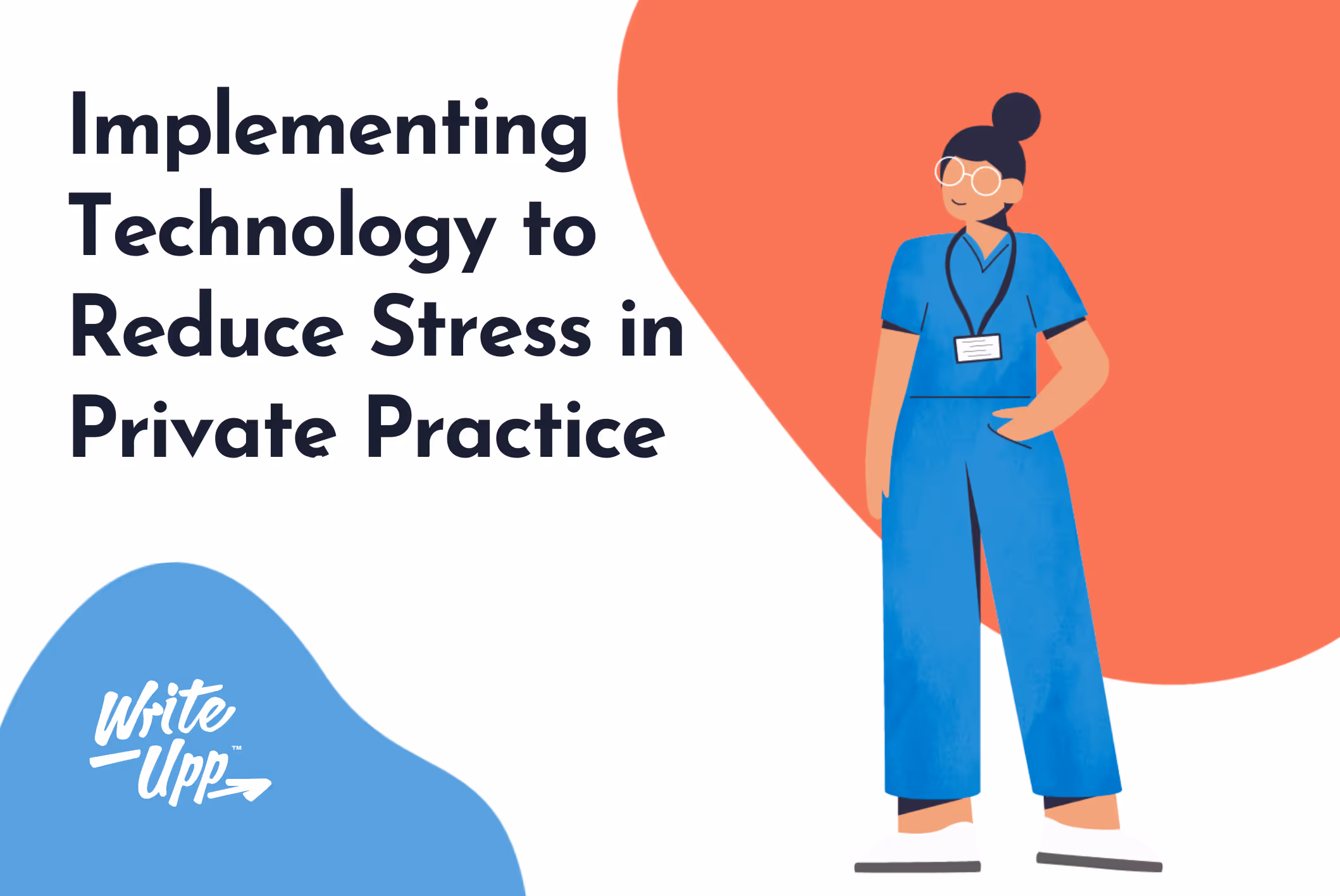 Blog thumbnail with illustration and article title