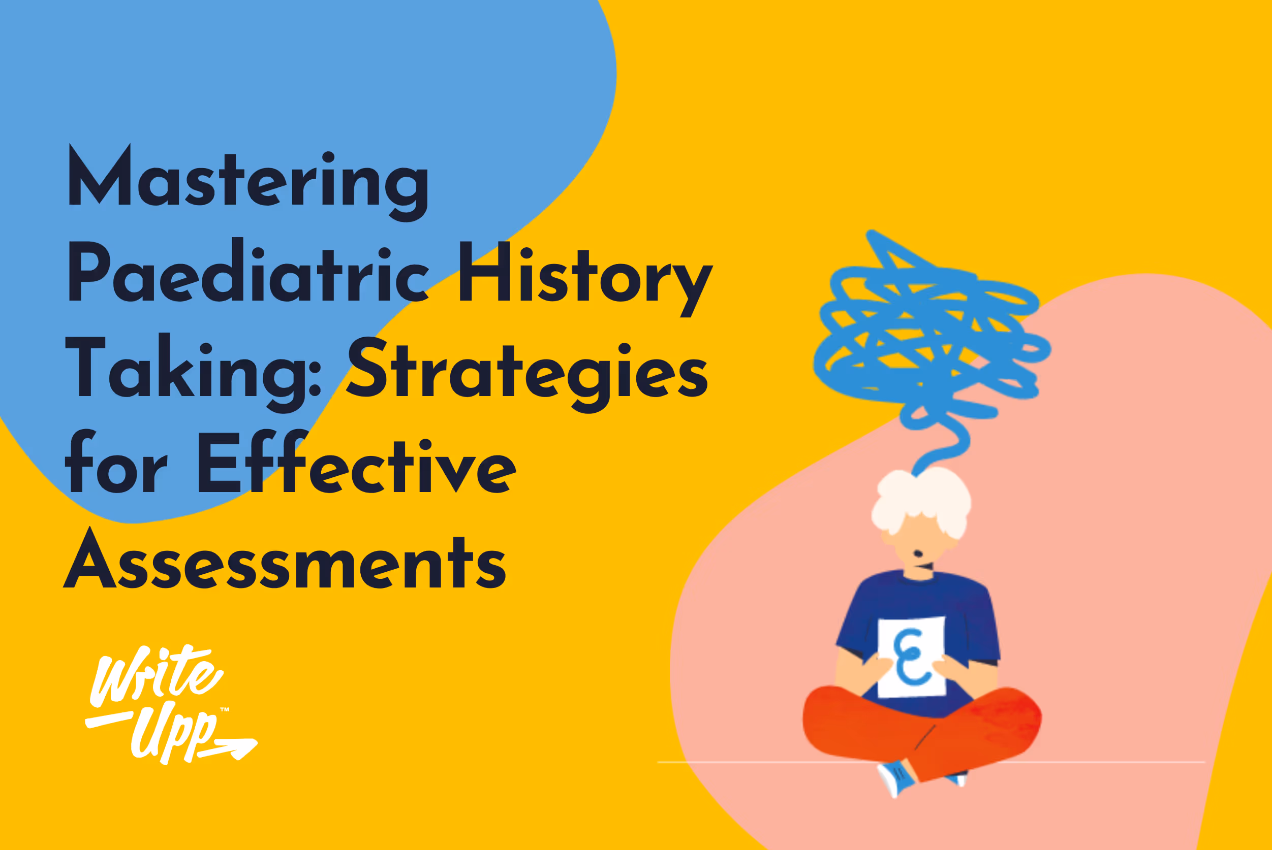 Blog thumbnail with illustration and article title