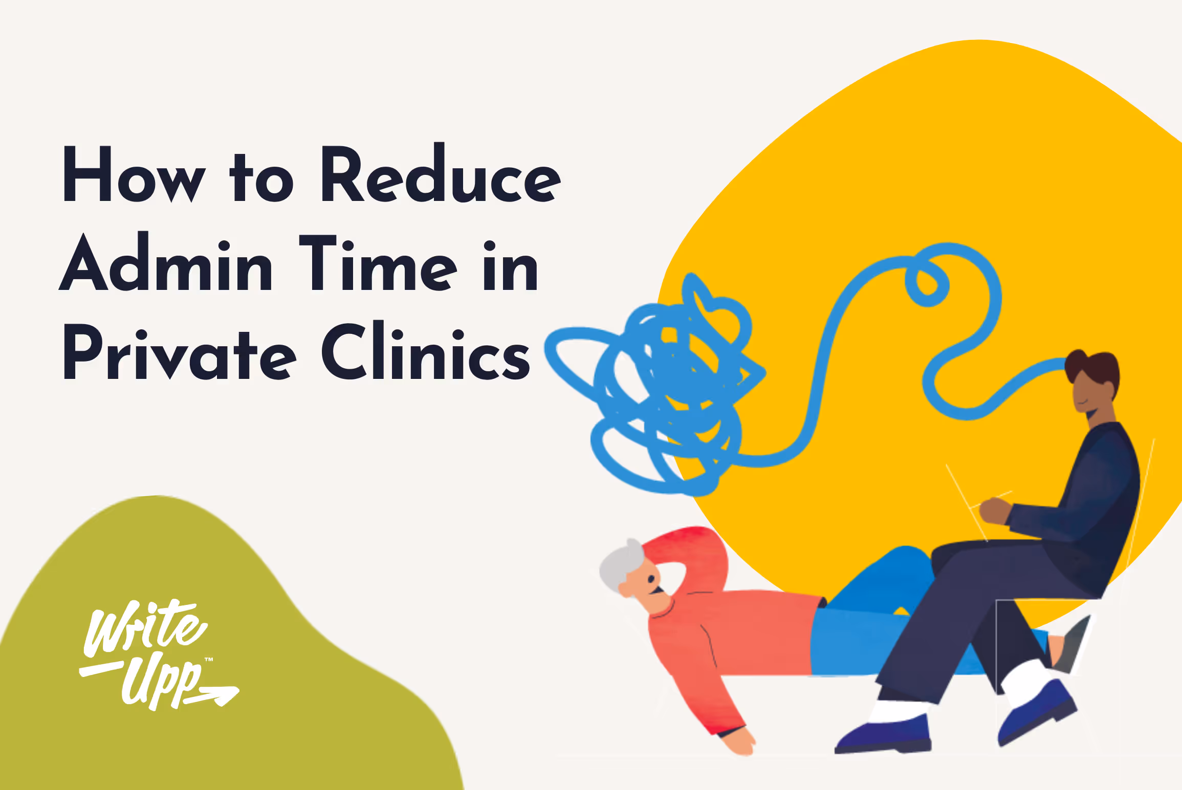 Blog thumbnail with illustration and article title